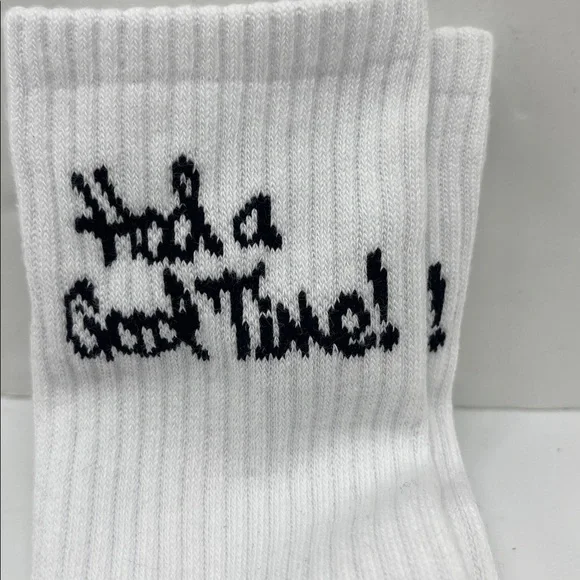 VANS "Off The Wall" Crew socks 
Vans socks (1 pair) Have a good time logo - Picture 10 of 16